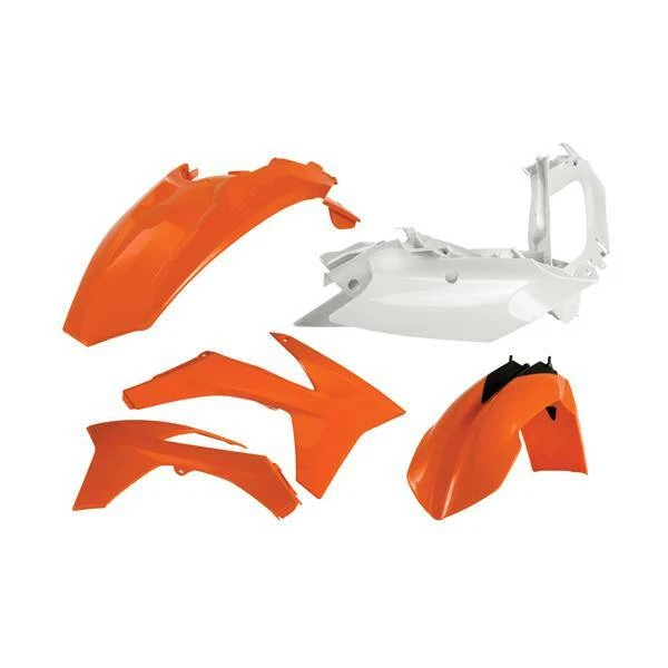 Set Plastique Carénage KTM EXC 125 200 250 300 EXC F 250 350 450 500 2012 - 2013 - Photo 1/3