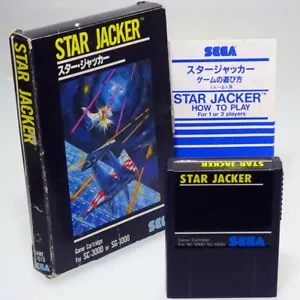 STAR JACKER 1st Big Box Version Sega SC-3000 Japan Import SG1000 NTSC-J Complete - Picture 1 of 3