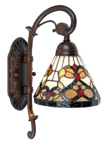 Lampada da parete stile Tiffany  - Foto 1 di 3