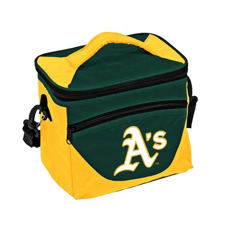Oakland Athletics Halftime Cooler Zipper Insulated Lunch Bag Box Tote 9 Pack MLB Cover