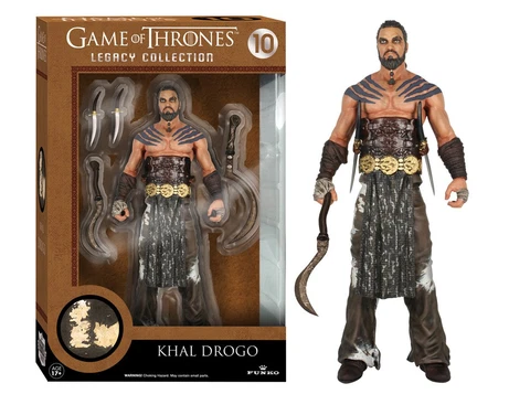 Game Of Thrones 6" Khal Drogo Funko Legacy Action Figure Jason Mamoa Toy - NEW Cover