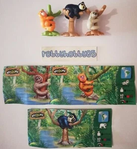 SERIE COMPLETA ANIMALI SULL'ALBERO (DV055 - DV058) + 3 BPZ KINDER ITALIA 2019 - Picture 1 of 1