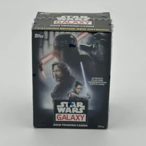 🚀2018 Topps Star Wars Galaxy EXCLUSIVE Sealed Blaster Box- PATCH RELIC🚀 - Picture 1 of 2