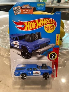 2016 Hot Wheels #165 HW Daredevils 5/10 CRUISE BRUISER Blue w/Black OH5 Spokes - Picture 1 of 1