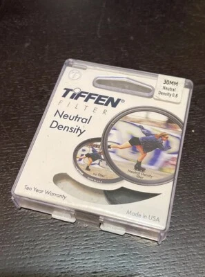 Tiffen 30ND6 30mm Neutral Density 0.6 2-Stop Filter - Image 1 of 4