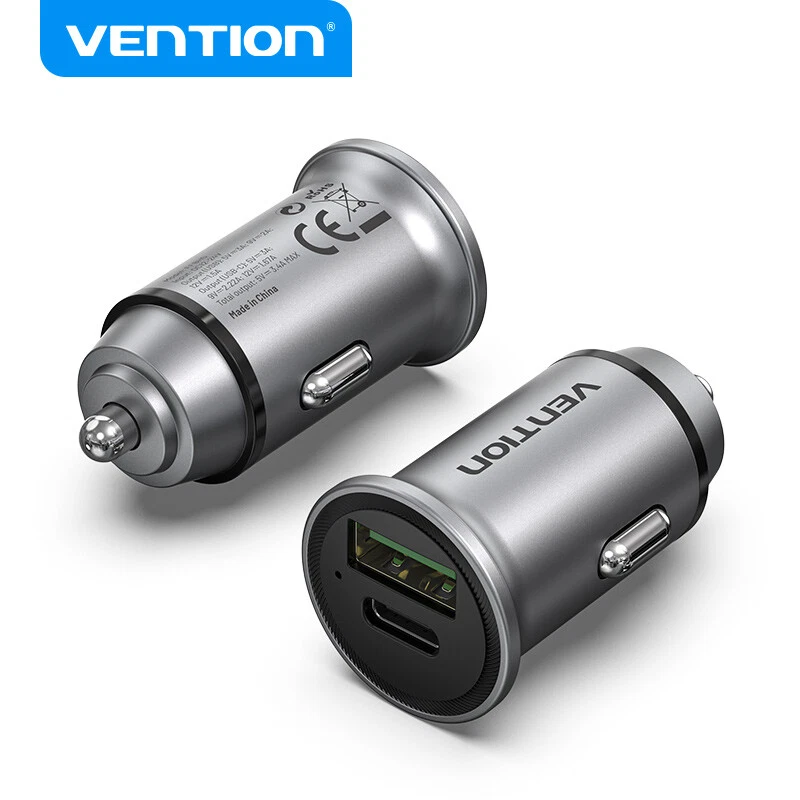 Car Charger Quick Charge SCP QC4.0 QC3.0 USB Type C PD Car Fast Charging Phone - Image 1 of 4