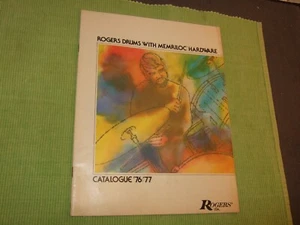 VINTAGE MUSICAL INSTRUMENT Rogers CATALOG 1976 1977 DRUMS Percussion Buddy Miles - Bild 1 von 12
