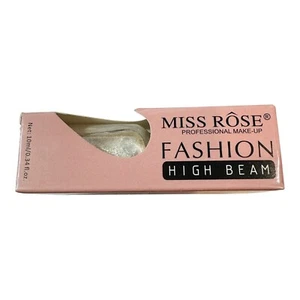 Miss Rose Fashion High Beam Highlighter Makeup 10ml Lightweight Compact Pink 03 - Picture 1 of 2