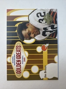 2005 Topps Golden Greats Jim Brown #GA7 Cleveland Browns - Picture 1 of 2