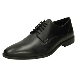 Herren Hush Puppies' Ezra 'Schwarz Leder Schnürschuhe - Bild 1 von 18
