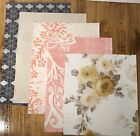 Lot of 50 Wallpaper Samples Vintage Rough Cut Assorted Sizes Bag 7-10 Wall Paper