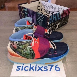 Nike Kyrie 6 Preheat 'Heal the World' Men's Size 8/EUR 41 [CN9839 403] - Picture 1 of 9