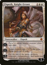 1x Elspeth, Knight-Errant -Played Foil- Shards of Alara MTG