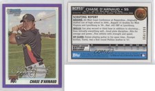 2010 Bowman Chrome Prospects Purple Refractor /999 Chase d'Arnaud #BCP51