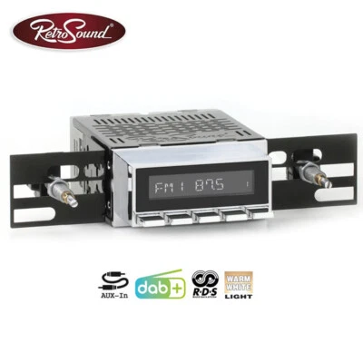 für AMC Gremlin 1974 1975 RetroSound Oldtimer Auto Radio DAB+ FM Bluetooth AUX - Bild 1 von 4