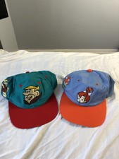 Vintage Barney And Pebbles Flintstones Snapback
