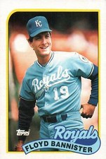 1989 Topps # 638  Floyd Bannister Kansas City Royals