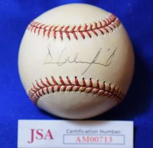 Dave Winfield JSA Coa Autograph Major League OML Signed Baseball  - Picture 1 of 2