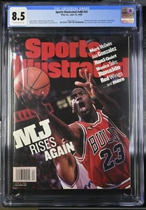 Sports Illustrated Magazine 15 giugno 1998 CGC 8.5 Michael Jordan π ED EDICOLA - Foto 1 di 2