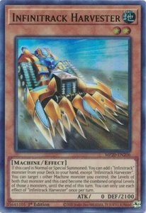 Yugioh - Infinitrack Harvester (Ultra Rare) (1st Edition) - MP20-EN206 P - Picture 1 of 1