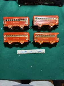 MARX 4 BELEUCHTETE PASSANTENWAGEN 2 MOUNTCLAIR, BOGOTA UND BEOBACHTUNG - Bild 1 von 6