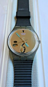 Swatch + Gent + GM107 Haut Beam + Bleu Zeiger, + Neuf / Neuf - Picture 1 of 1
