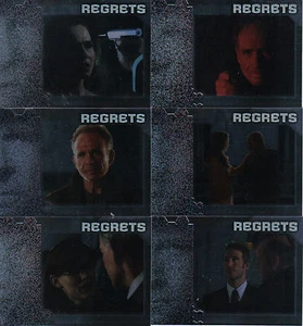 ALIAS SEASON 4 COMPLETE SET OF 6 REGRETS CARDS - Photo 1/1