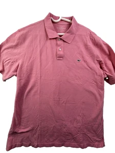 Vinyard Vines Classic Fit Herren Gr. XL Kurzarm Poloshirt Farbe Pink - Bild 1 von 8