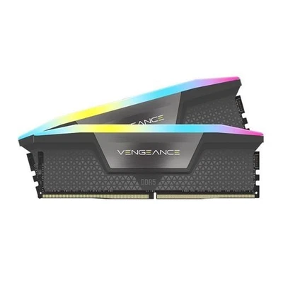 BRAND NEW CORSAIR VENGEANCE RGB 32GB (2x16GB) DDR5 6000MHz C36 UDIMM  - Image 1 of 3