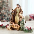 Christmas Lamb of God Nativity Statue for Religious Home Decor