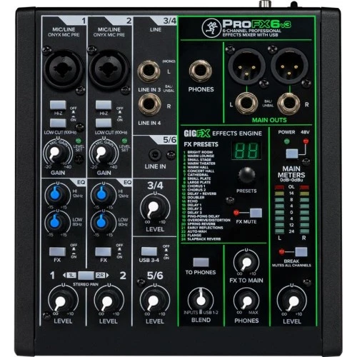 Mackie Profx6v3 2051299-01