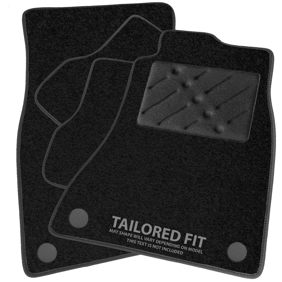 To fit Toyota Alphard 2002-2008 Black Tailored Car Mats [RCW] - Image 1 of 1