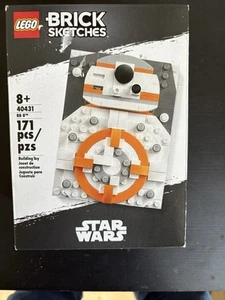 Lego Brick Sketches 40431 BB - 8 - Nuevo y SELLADO STAR WAR - ARTÍCULO RETIRADO - Imagen 1 de 7