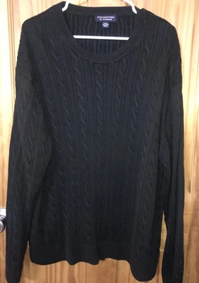 Suéter para Hombres Roundtree & Yorke Negro Texturizado Talla XXL 2X ¡USADO EN EXCELENTE ESTADO!! Foto 1 de 4