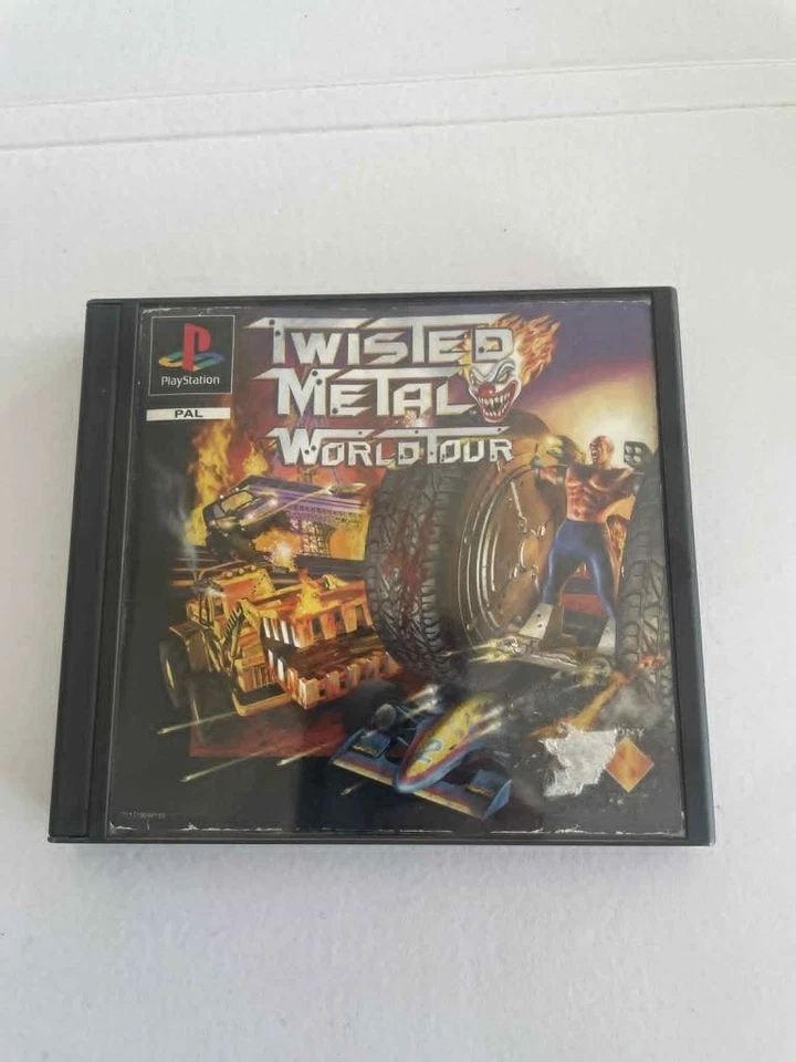 PLAYSTATION 1 PAL GAME TWISTED METAL IN EXC ORIG COND & MANUAL DISC IS LIKE NEW - Image 1 of 4