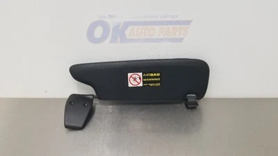 02 PORSCHE BOXSTER S 986 SUN VISOR LEFT DRIVER  BLACK - Image 1 of 4
