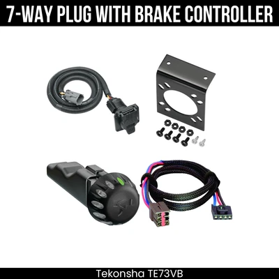 Control de freno de cableado de 7 vías Tekonha para 99-04 Ford F-250 350 450 550 Super Duty Foto 1 de 4
