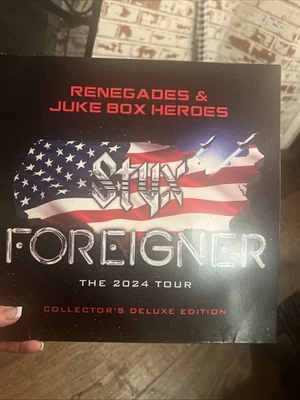 Styx & Foreigner - Renegades & Juke Box Heroes Vinyl - Image 1 of 2