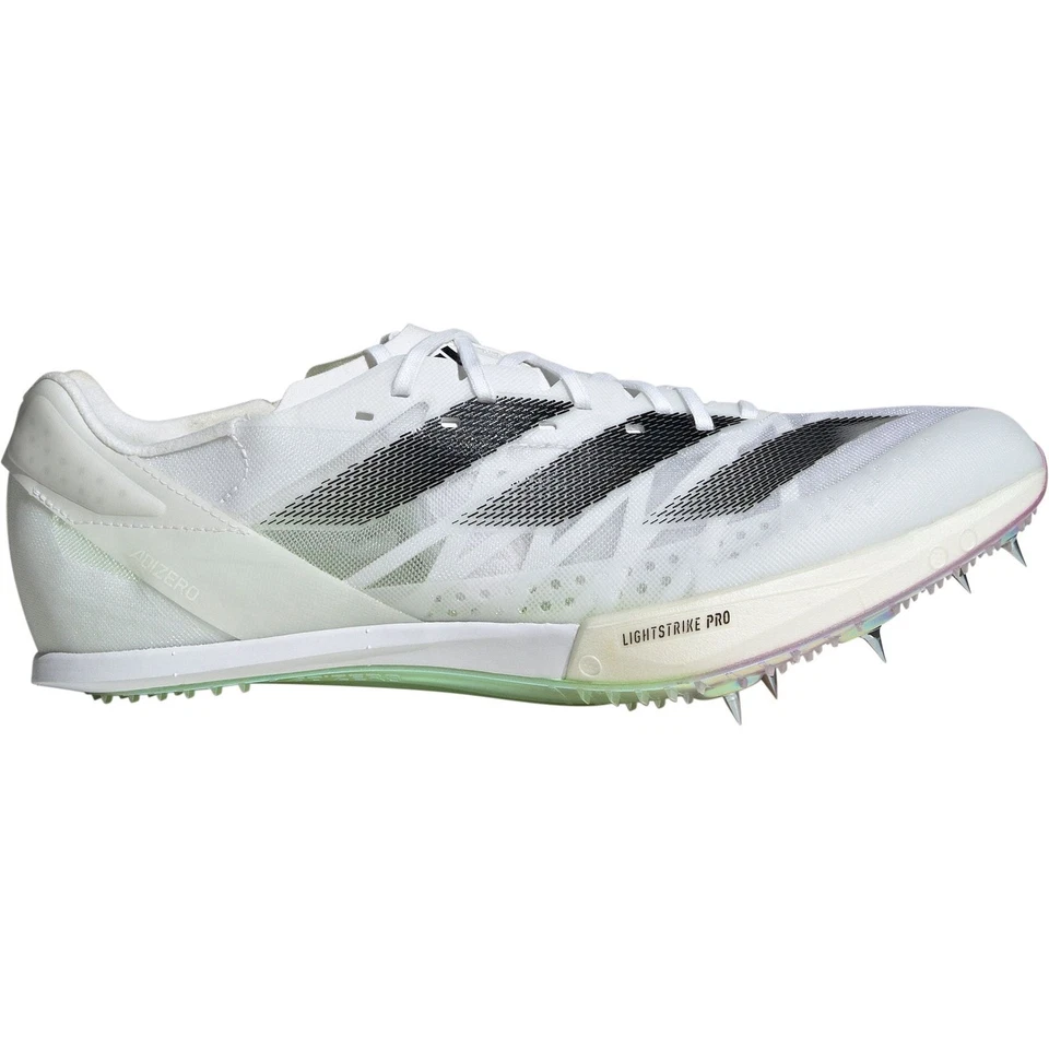 adidas Adizero Prime SP 2 Running Spikes White Sprint Athletics Track 100M Shoes - Image 1 of 4