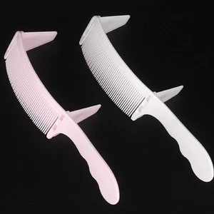 Curved Barber Comb S Shaped Arc Professional Positioning Hair Cutting Curved - Picture 1 of 21