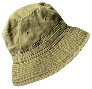 Armeegrün Fischerhut Baumwolle Canvas Buschhut Safari Outdoor Wandern langer Kinnriemen - Bild 1 von 20