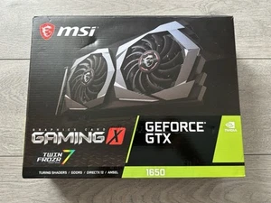 MSI GeForce GTX 1650 D6 Gaming x Graphics Card NVIDIA 4 GB GDDR5 - Picture 1 of 8
