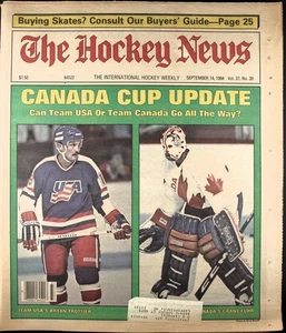 THE HOCKEY NEWS - 14. September 1984 - mit Trottier und Fuhr - **BESCHREIBUNG LESEN.** - Bild 1 von 1