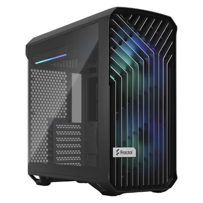 Fractal Design Torrent Compact RGB Black PC Computer ATX Case FD-C-TOR1C-02 - Image 1 of 4