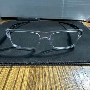 Oakley Currency OX8026-1454 lucido trasparente taglia 54/17/133 solo montatura per occhiali - Foto 1 di 11
