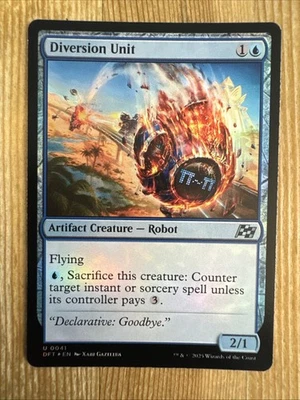 Diversion Unit - Foil - DFT - MTG - NM - EN - 0041 - Image 1 of 2