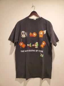 South Park Many Deaths Of Kenny Shirt Size Large Official Vintage - Bild 1 von 7