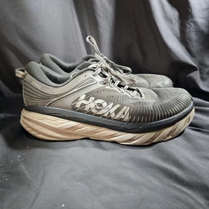 Zapatos para correr Hoka One One Bondi 7 para hombre talla 11,5 EE gris sombra oscura 1110518 - Imagen 1 de 9