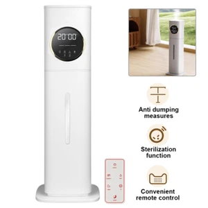 8L Cool Mist Humidifier for Home Large Spaces Baby Rooms and Plant Care UK - Picture 1 of 14