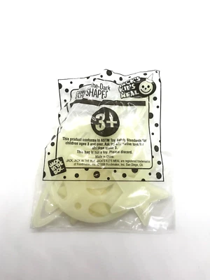 Jack in the Box 1998 Glow in the Dark SPACE PLANET Fun Shapes Kids Meal Promo - Image 1 of 2